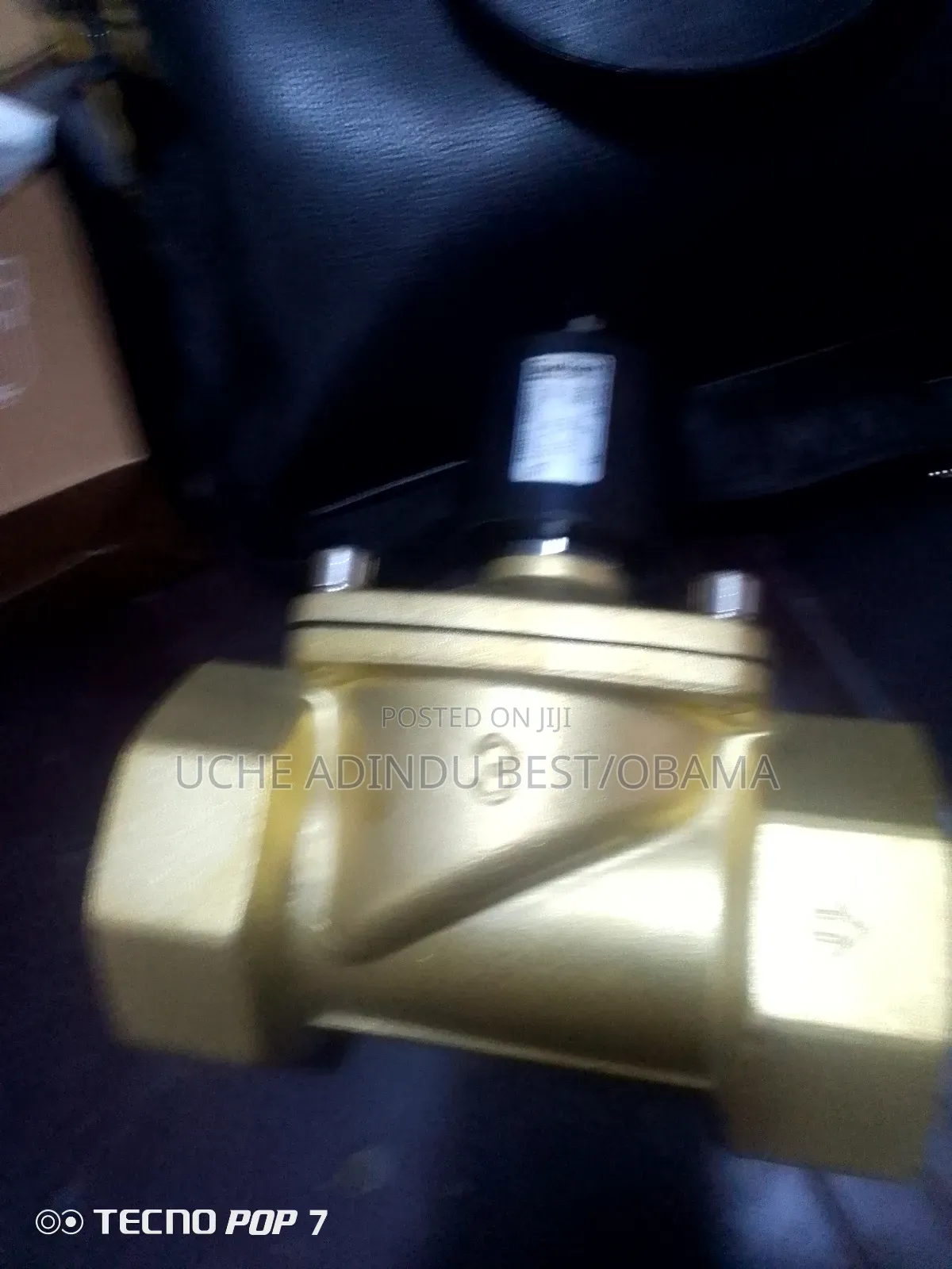 Burket Solenoid Valve 2way 3inches