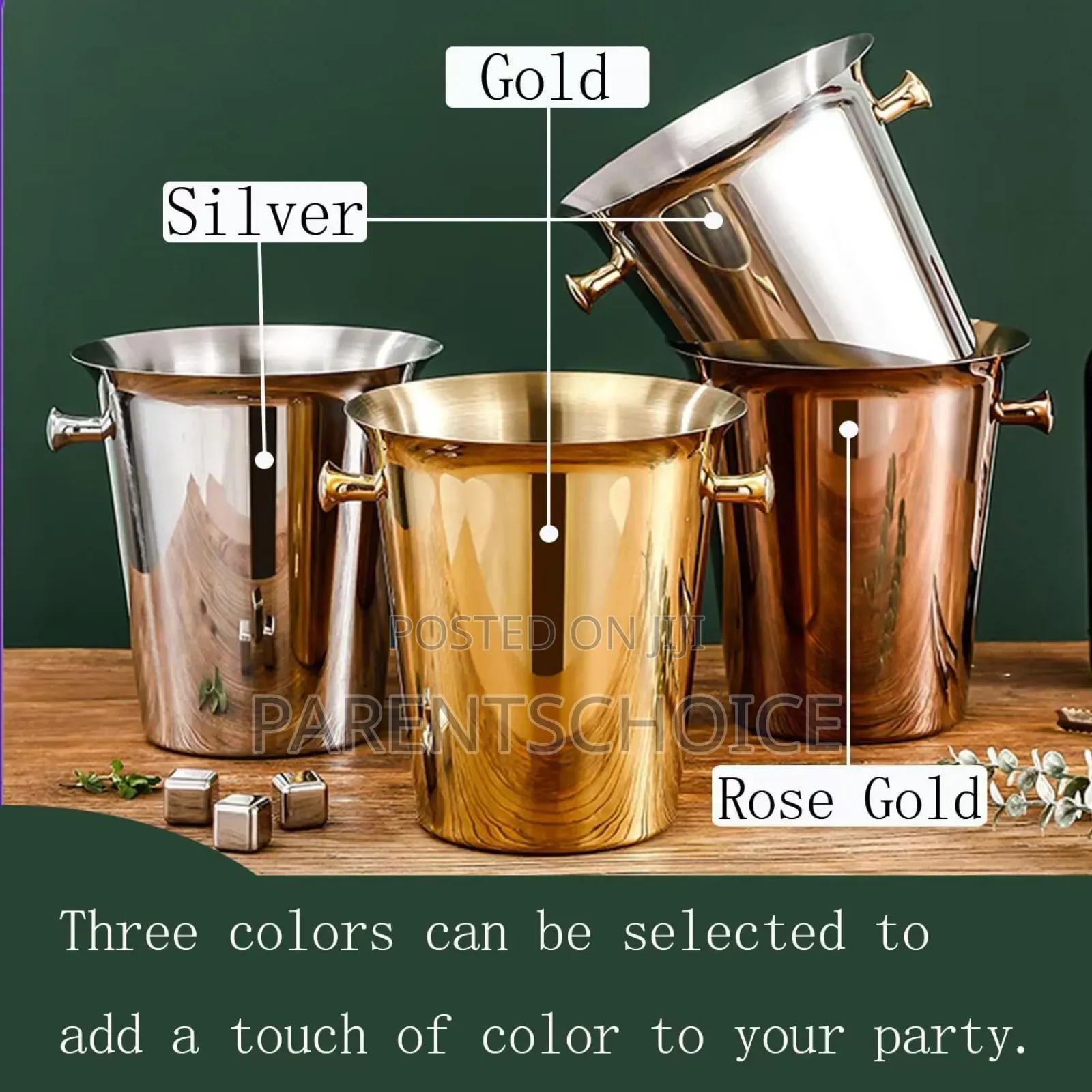 Champagne Bucket With Carry Handles