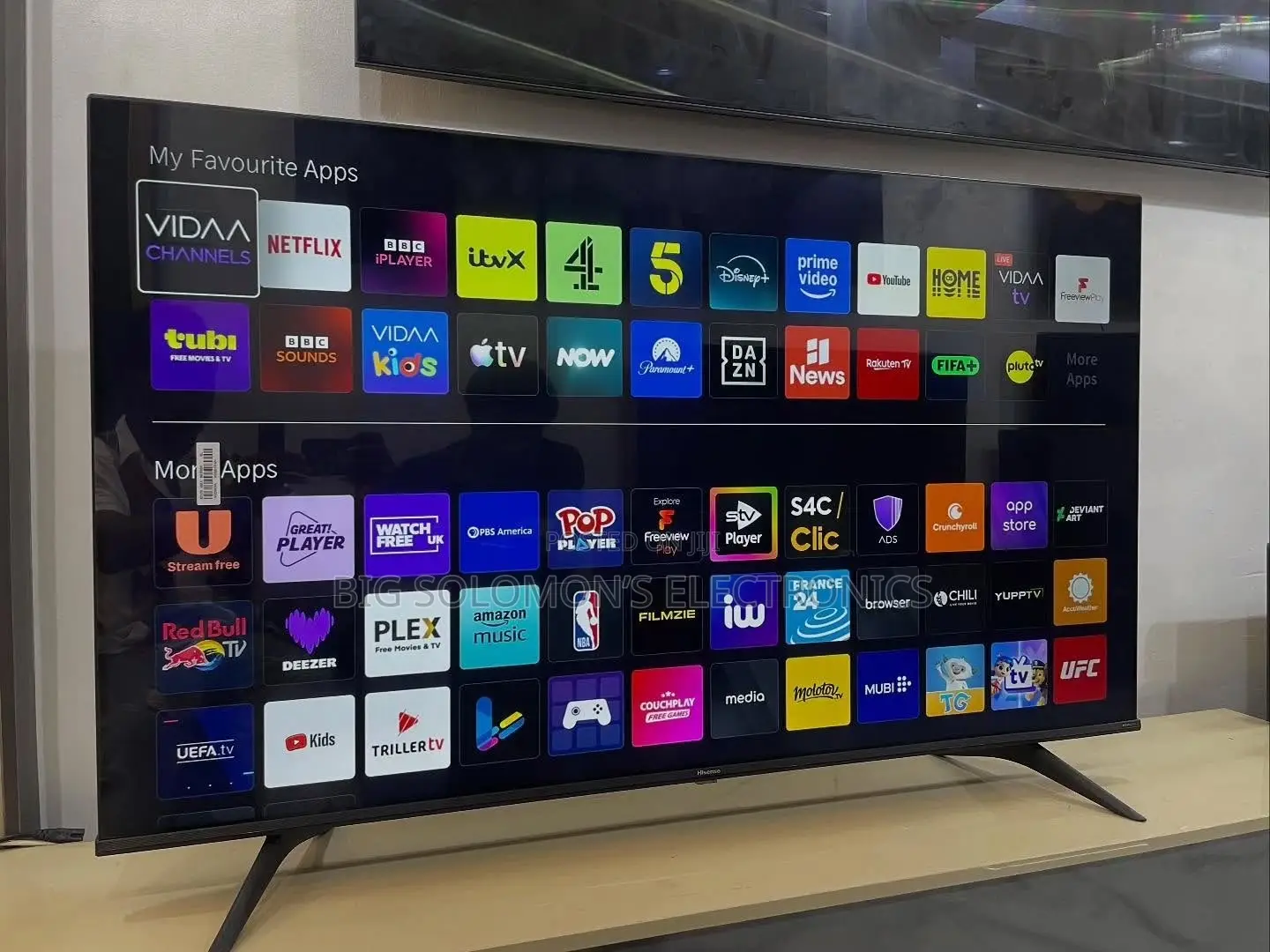 Hisense 55" Uhd A6 Vidaa Smart Tv