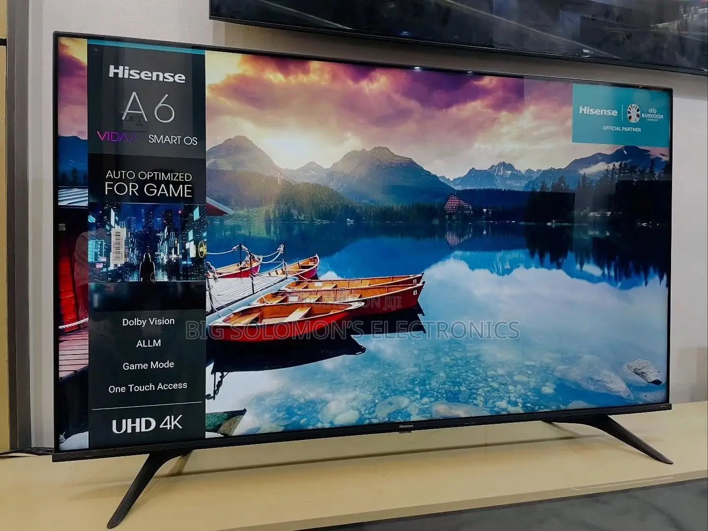 Hisense 55" Uhd A6 Vidaa Smart Tv