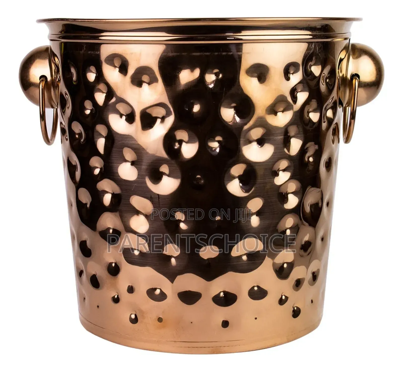 Stainless Steel Hammered Wine Champagne Bucket
