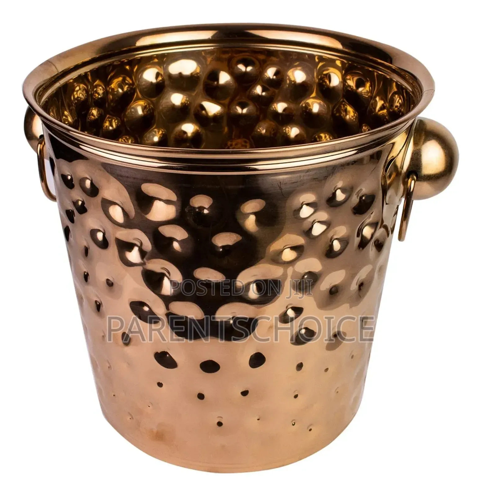 Stainless Steel Hammered Wine Champagne Bucket