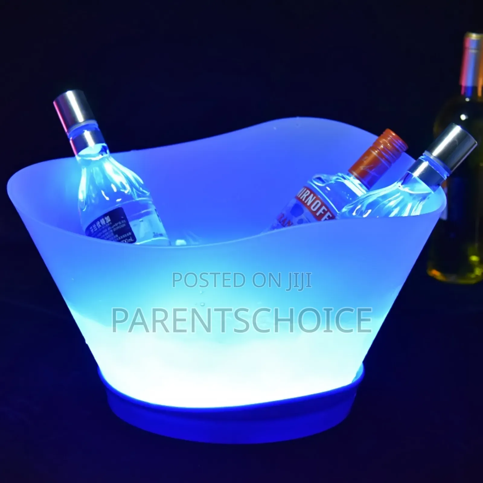 Rechargeable Led Light Up Plastic Ice Bucket 12l