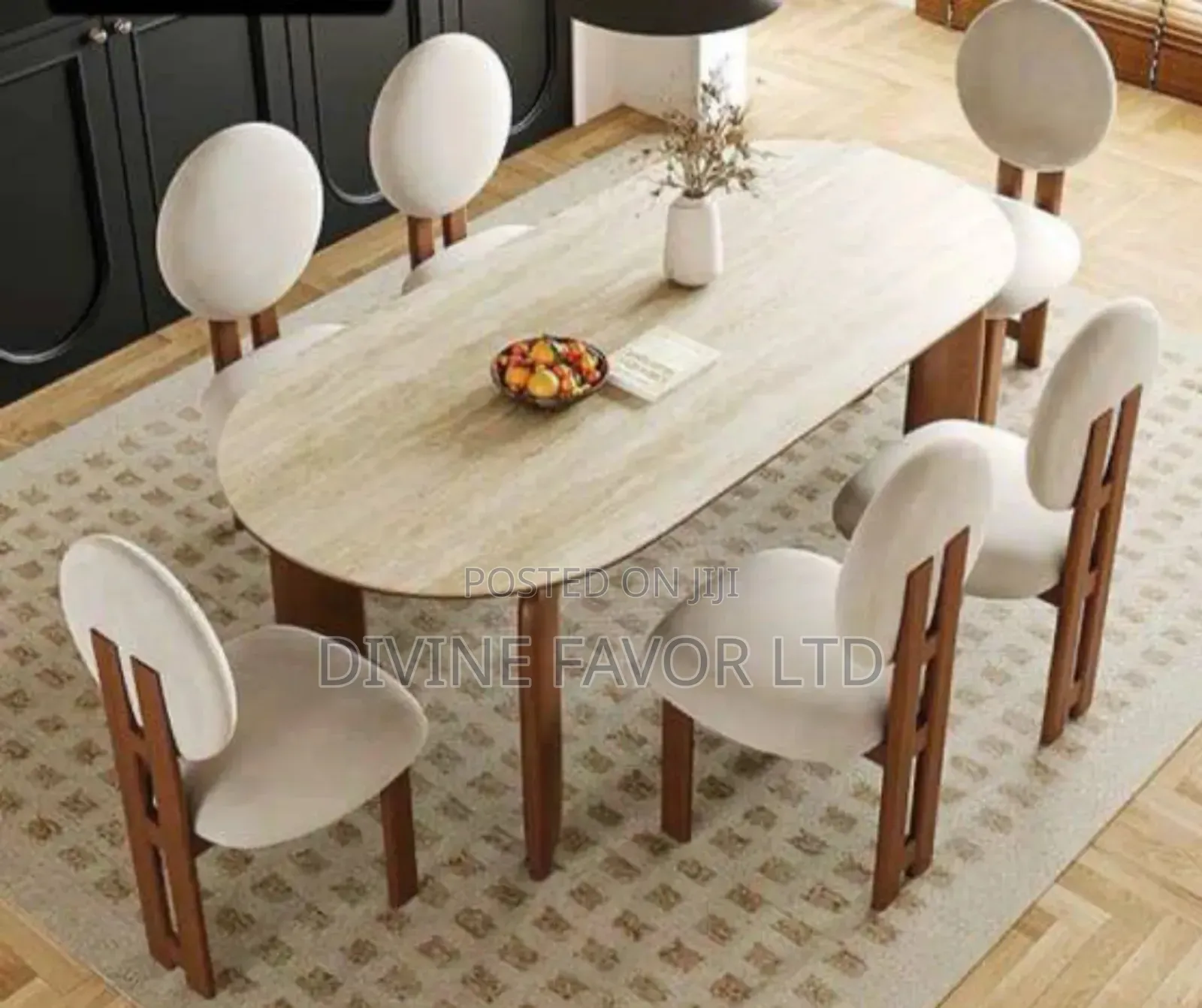 6 Seater Marble Dining