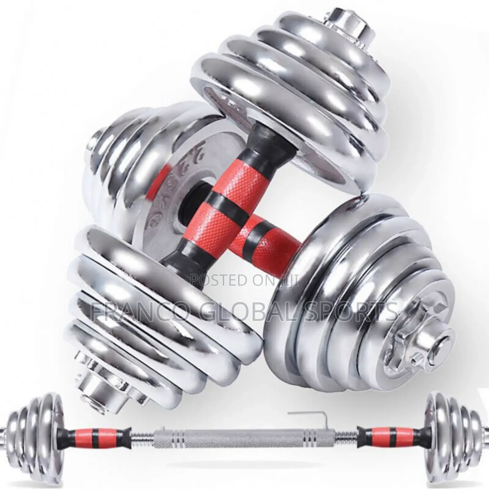 Adjustable Dumbbell and Barbell Set