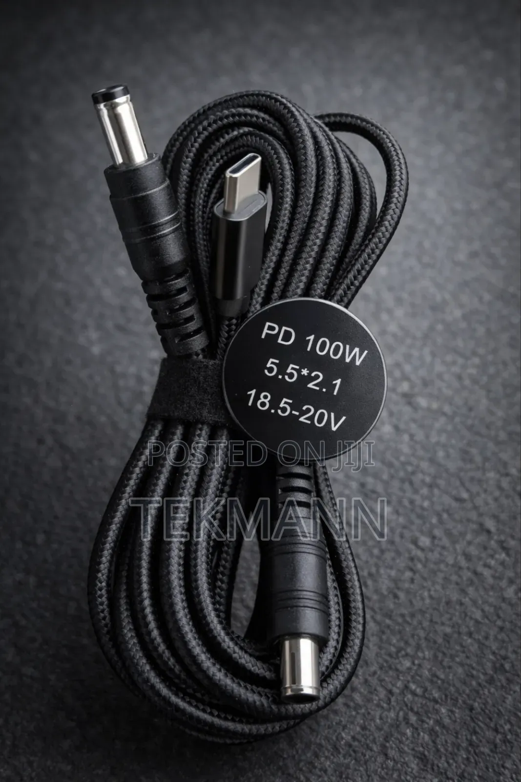 18.5 - 20v Type-C to Dc Laptop Charging Cable for Hp, Dell, Lenovo
