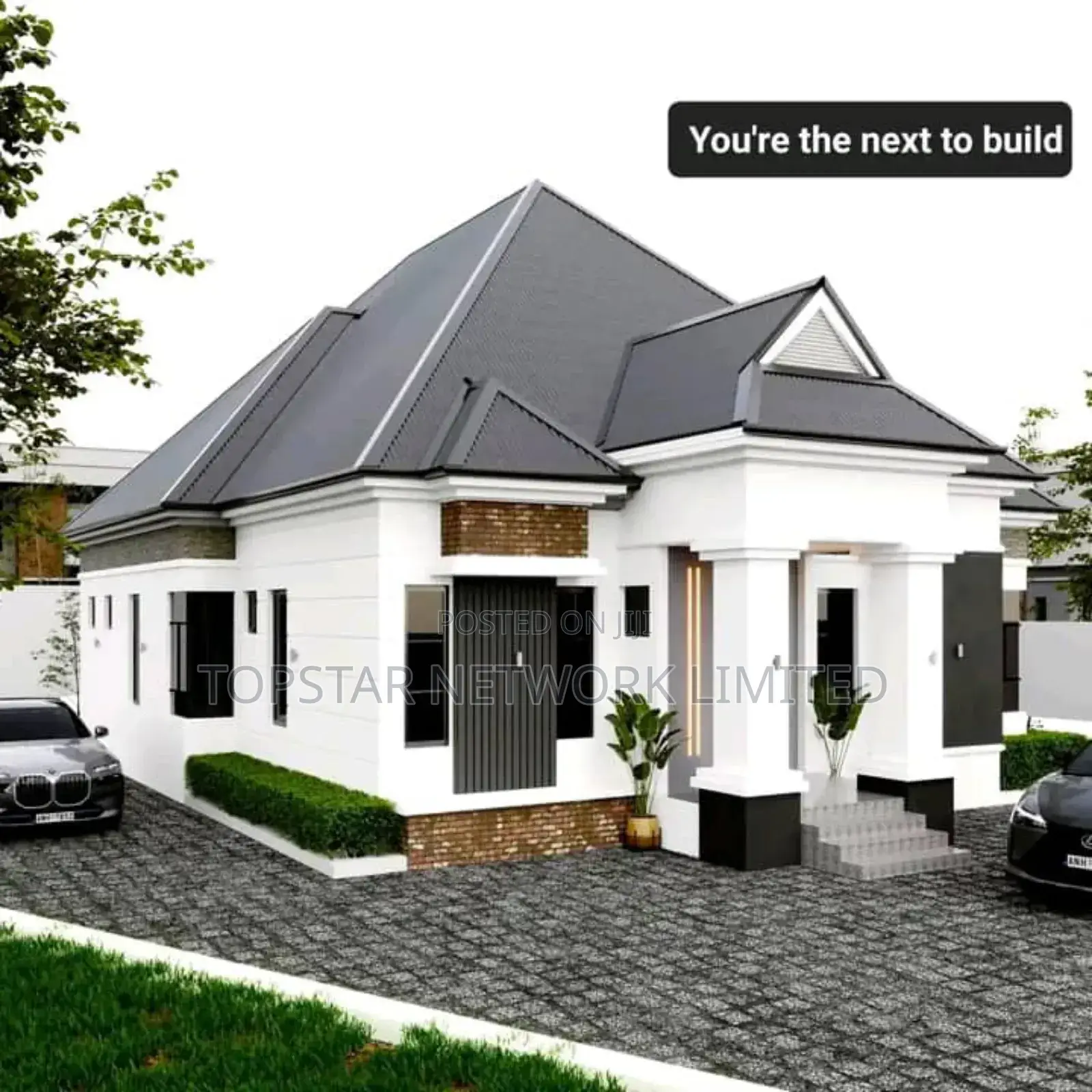 Modern House Plan + 3d Design for Building Approval