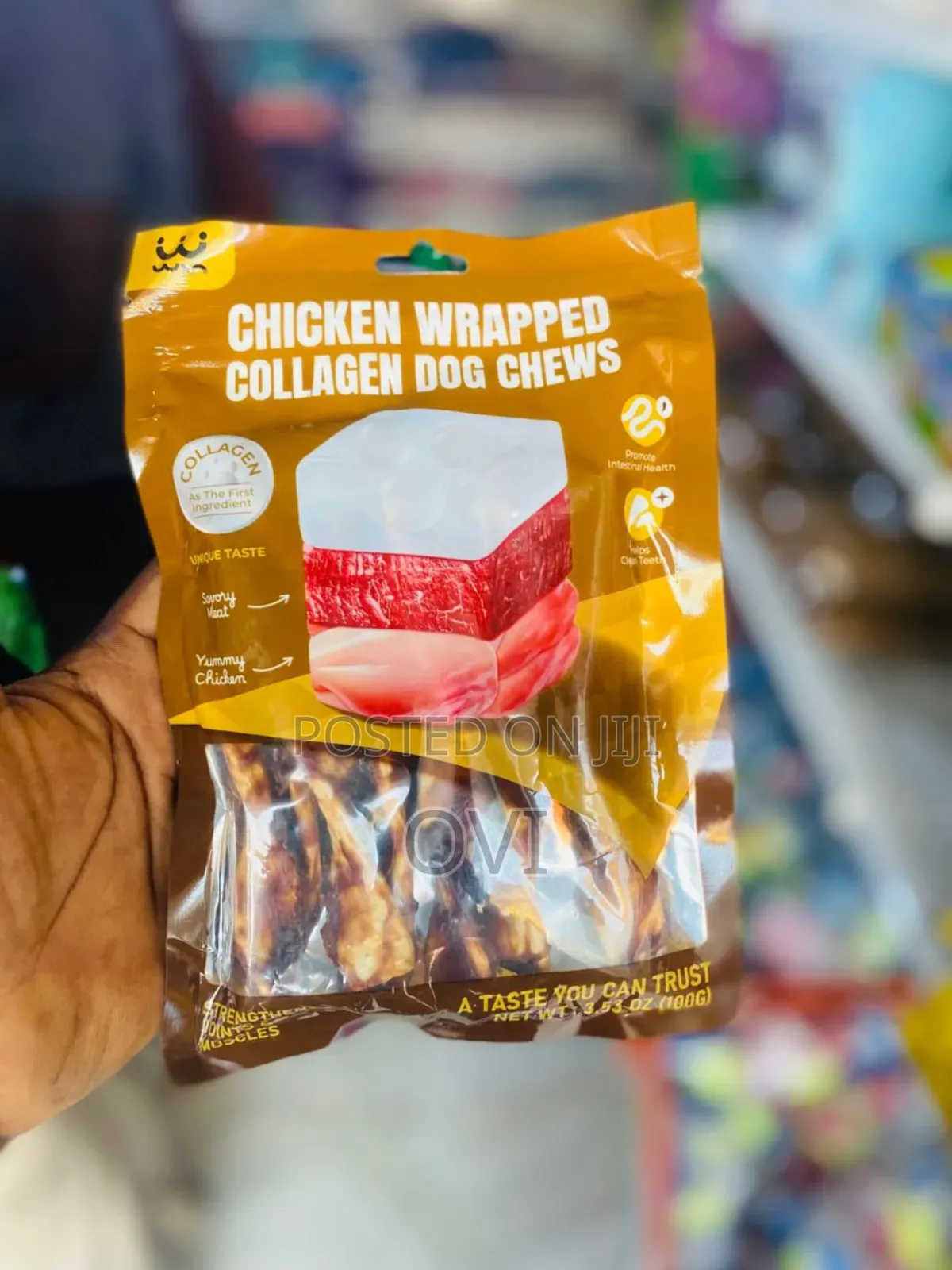 Collagen Dog Chew Chicken Wrap