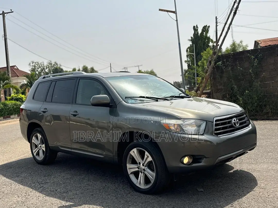 Toyota Highlander Sport 2009 Gray