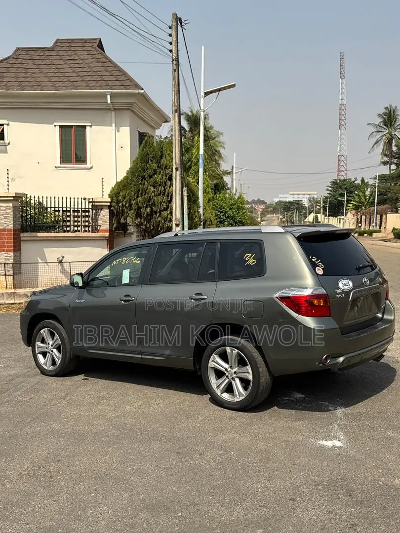 Toyota Highlander Sport 2009 Gray