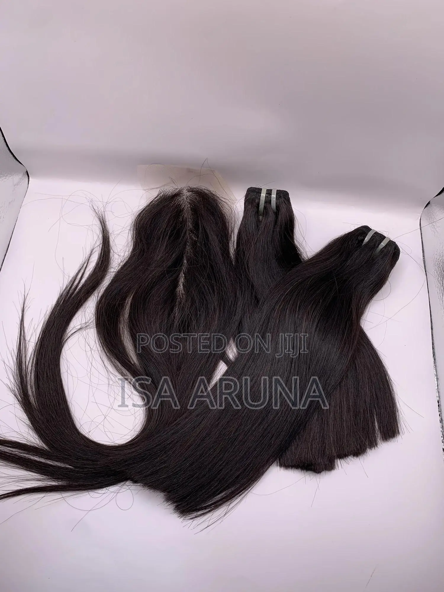 Super Double Drawn Bone Straight Bundles and Closure