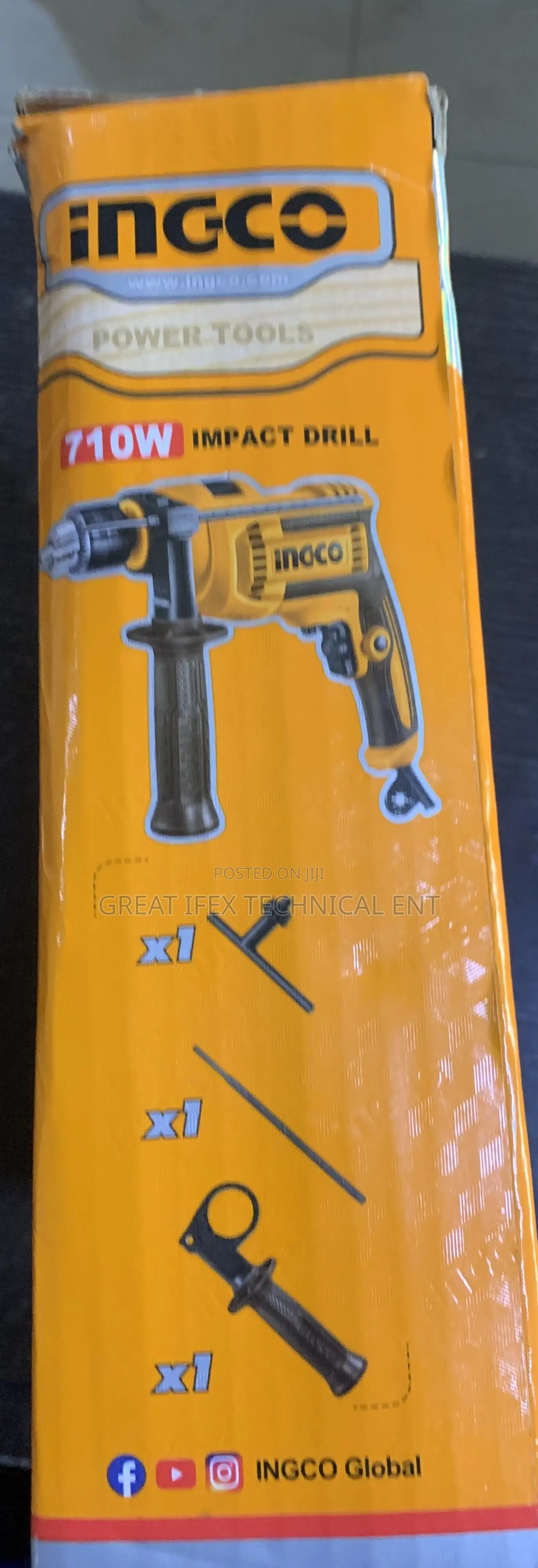 710w Impact Drill Ingco