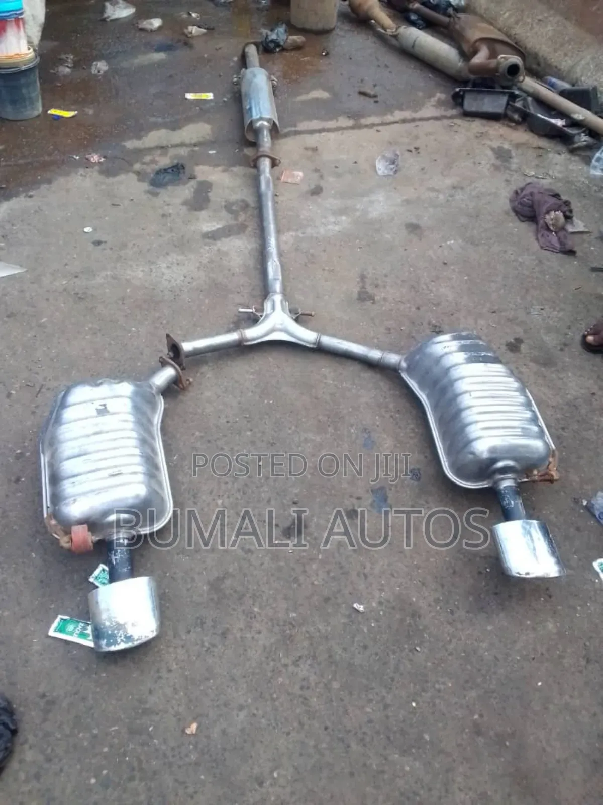 Complete Exhaust Silencer Pot for Hyundai Sonata V6 2012 Model
