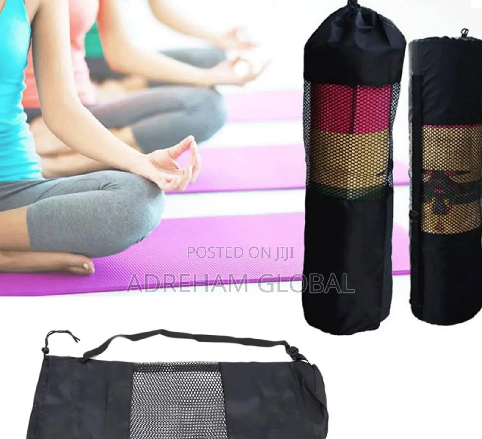 10mm Thick Yoga Mat With Carrier Bag
Size: 183cm X 61cm