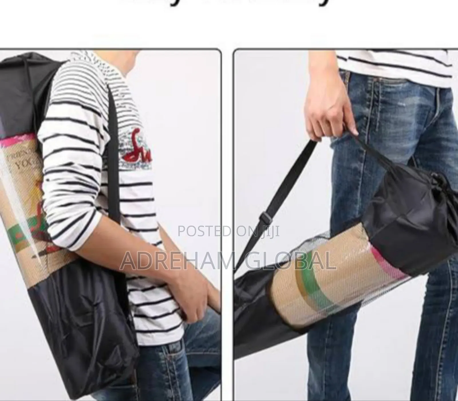 10mm Thick Yoga Mat With Carrier Bag
Size: 183cm X 61cm
