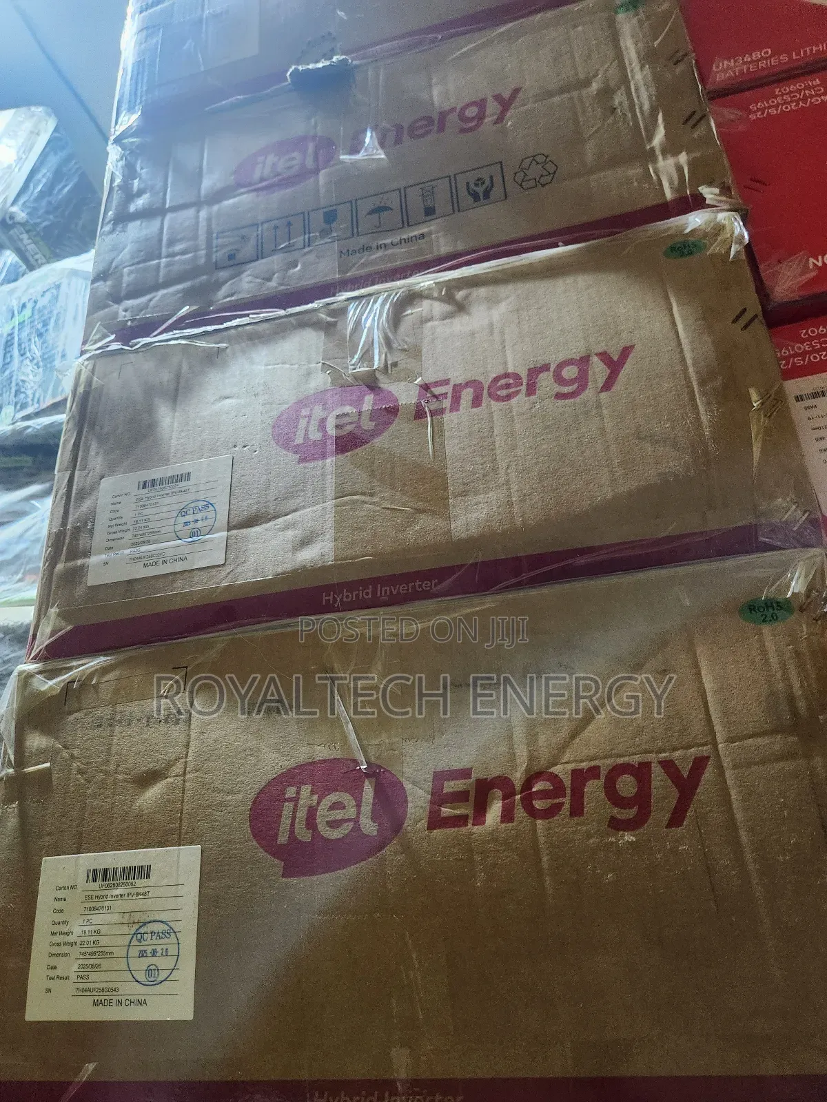 3.6kva 8kwh Itel Solar All in One
