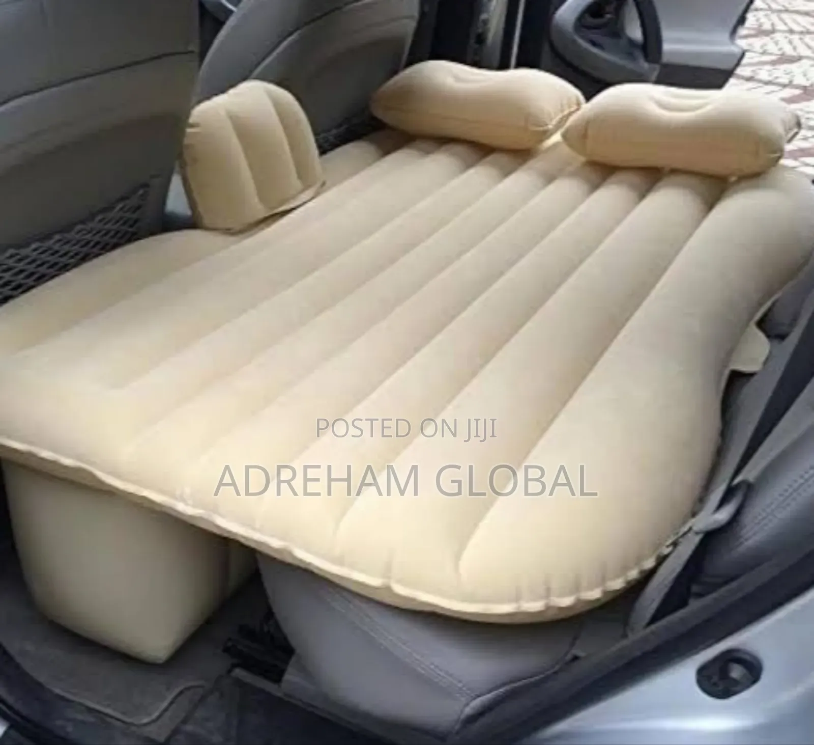 Inflatable Car Sofa With Pillows (With Automatic Pump)
Colour Varies