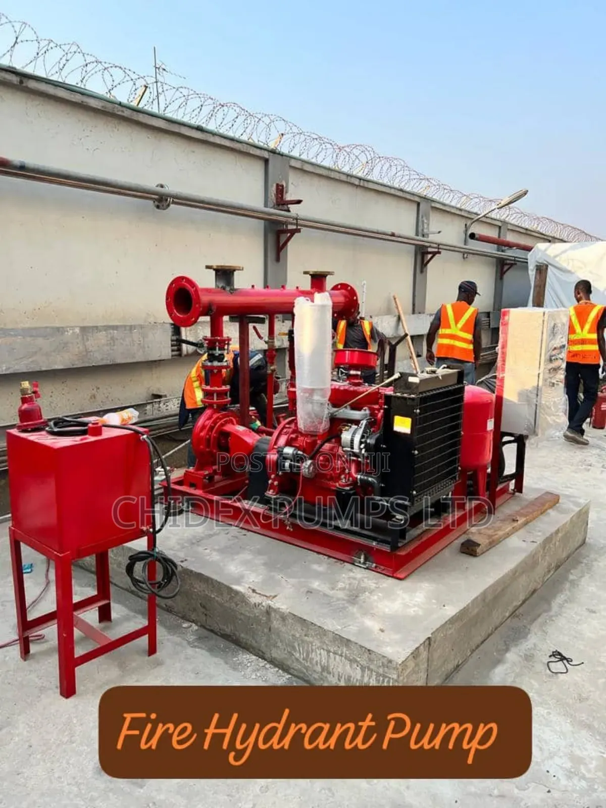Fier Hydrant Pumping Machine