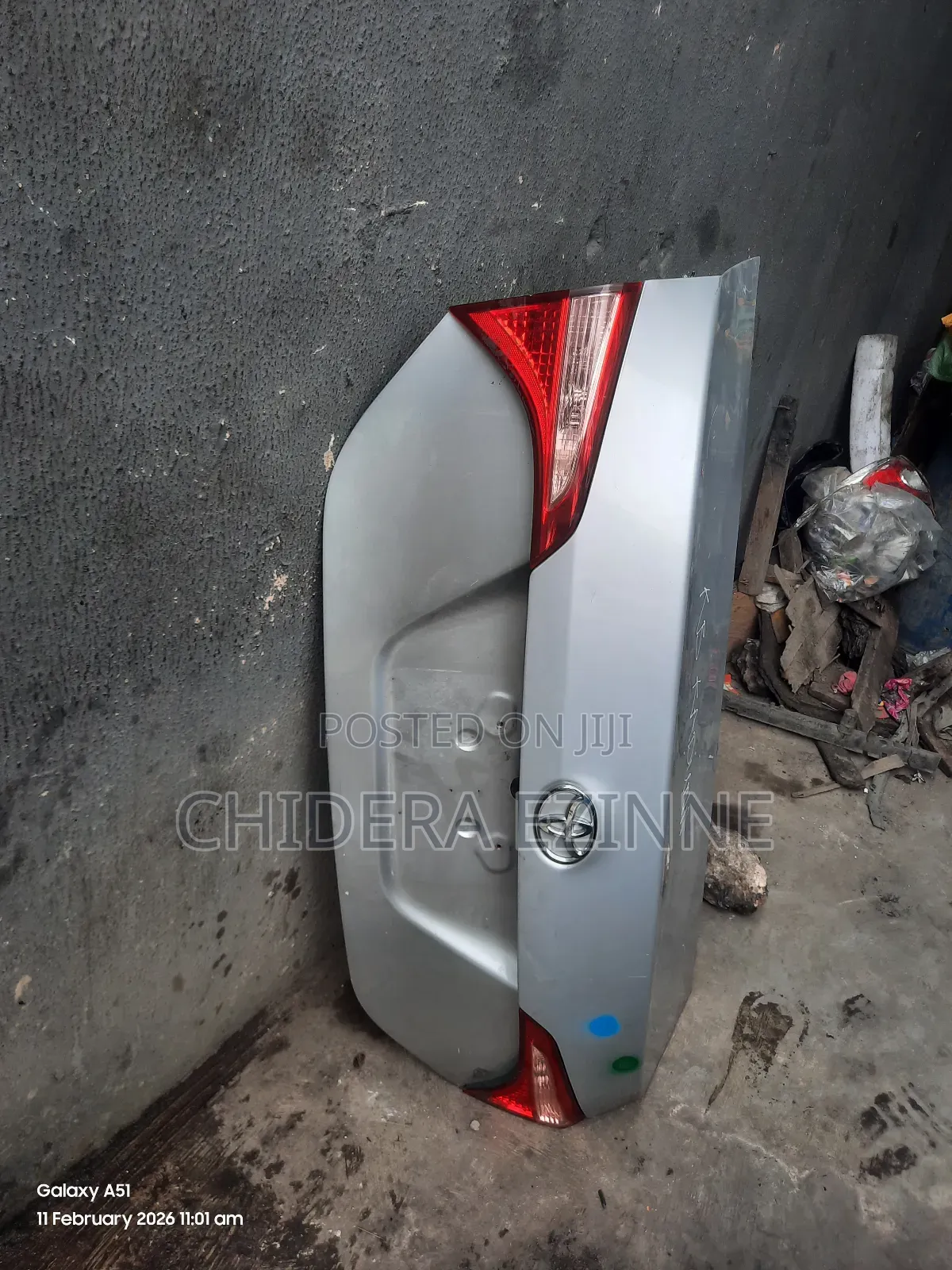 Toyota Corolla 2015 Complete Boot