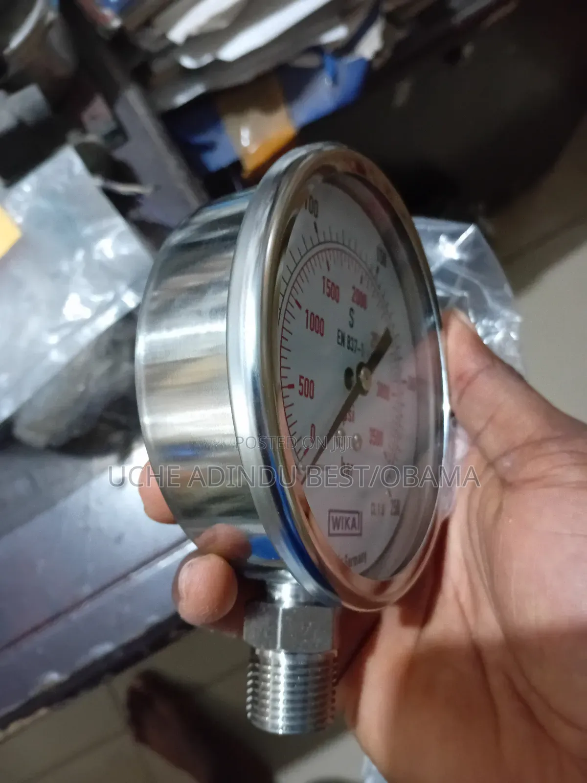 Pressure Gauge 0-250bar /3,500psi 4inches