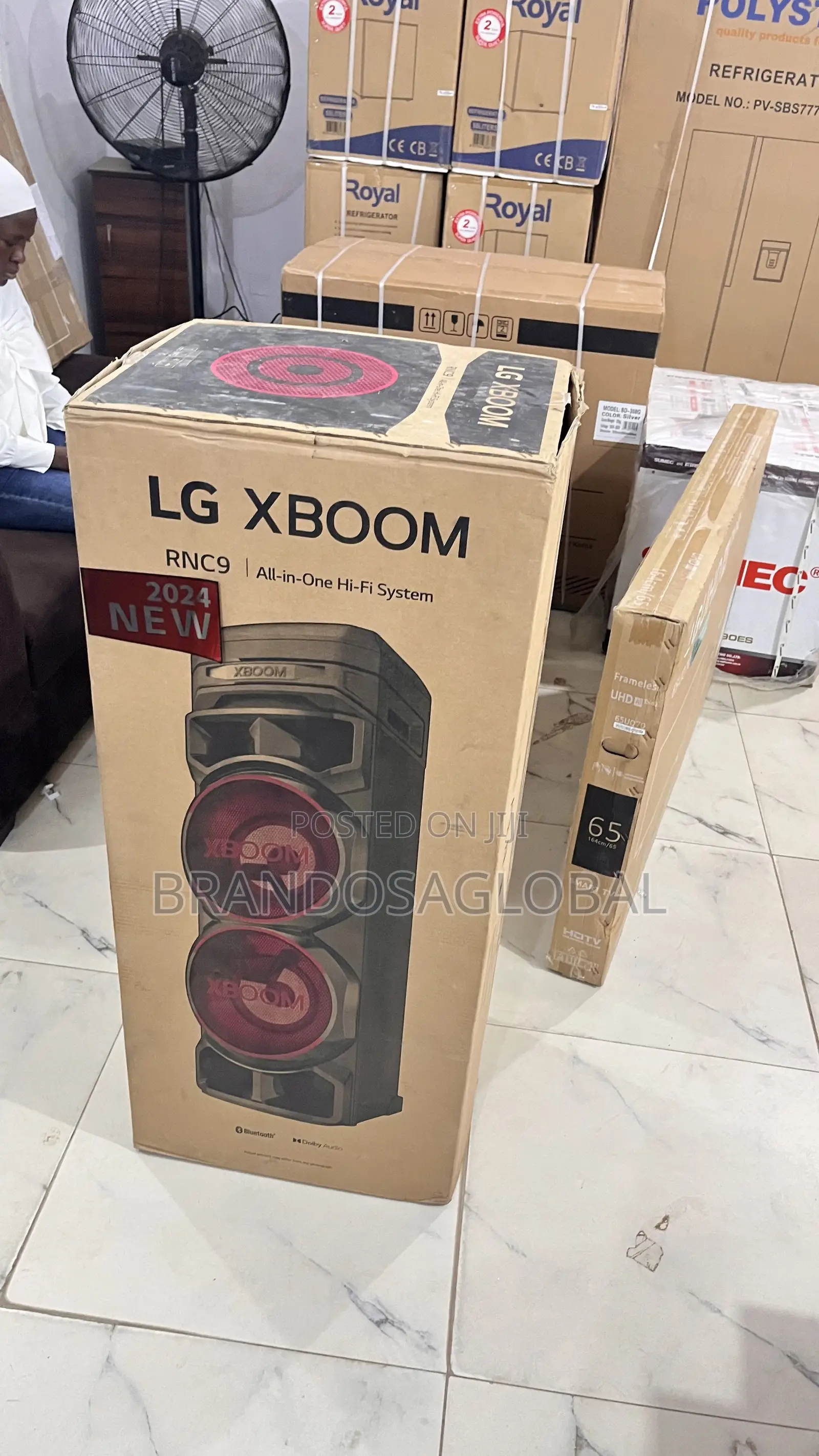 Lg Xboom Rnc9 1800w Energy-Filled Audio Speaker