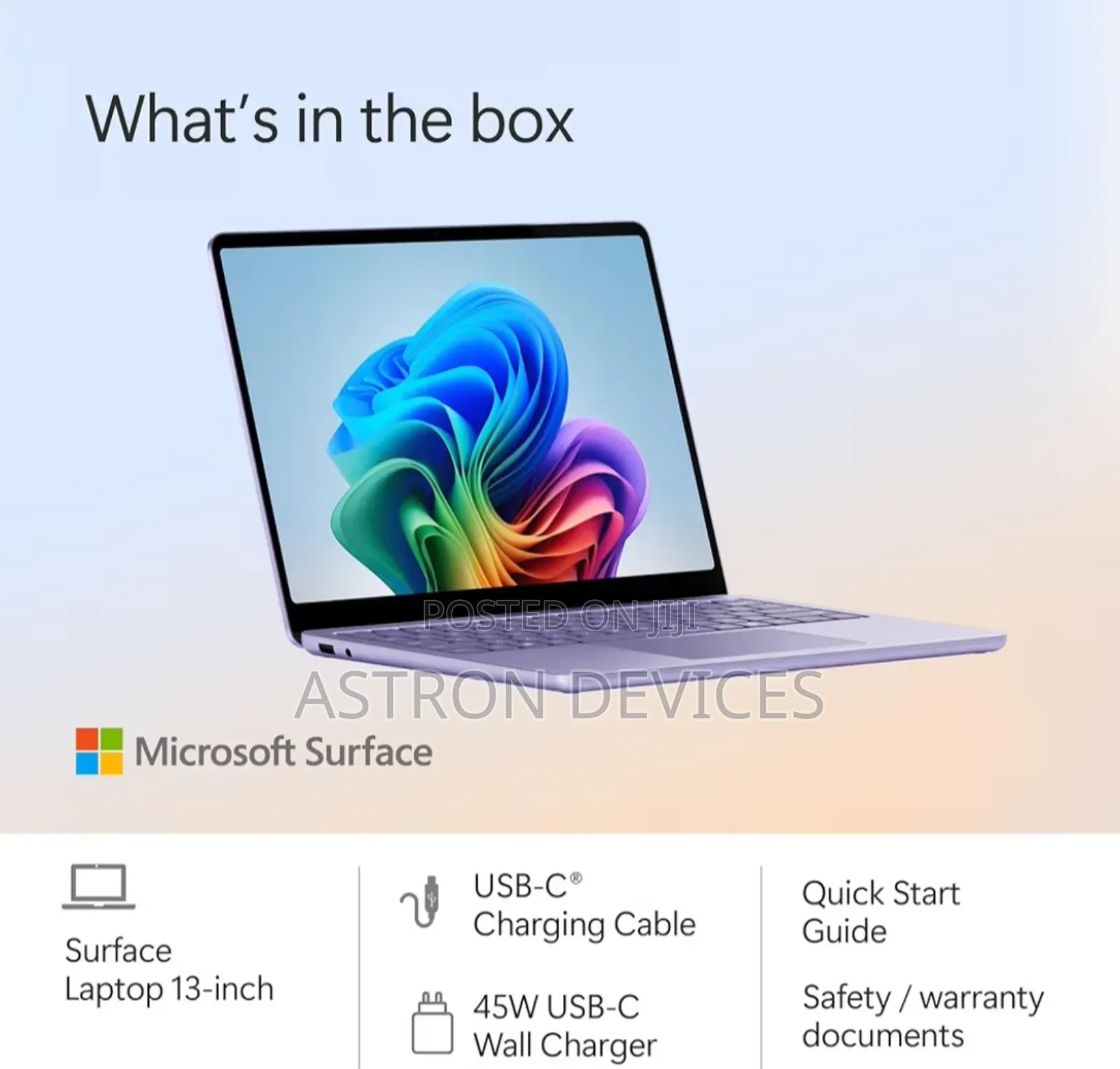 New Microsoft Surface Laptop 16GB Qualcomm Snapdragon X Plus SSD 512GB