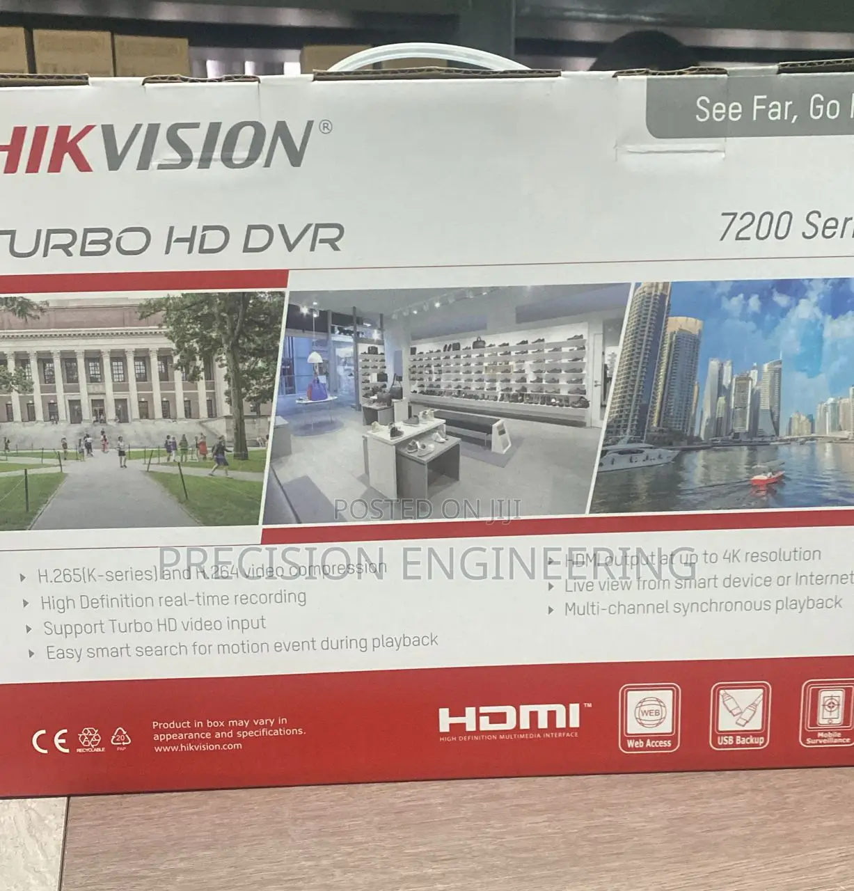Hikvision Ids-7216hqhi-m1/E 16-ch 1080p 1u H.265 Acusense Dvr