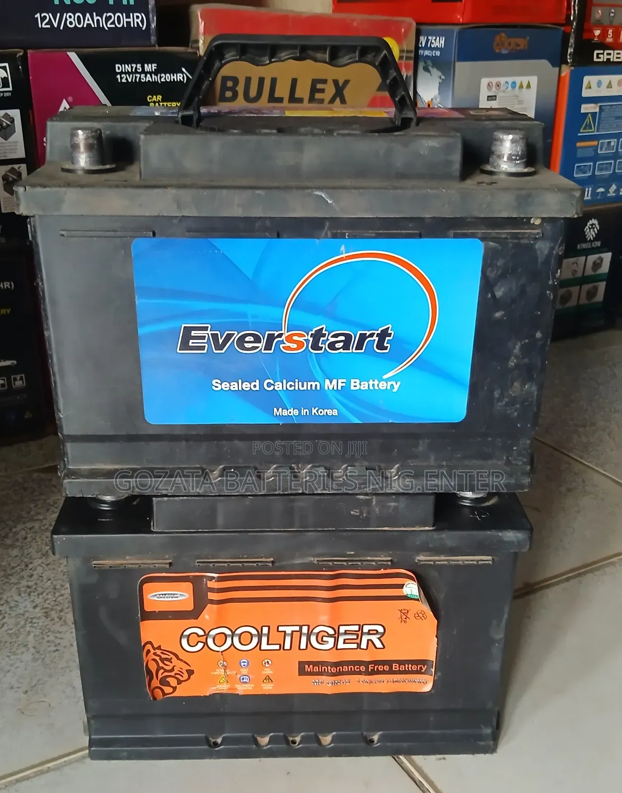 Fairly Used Batteries Made in Korea 75ah