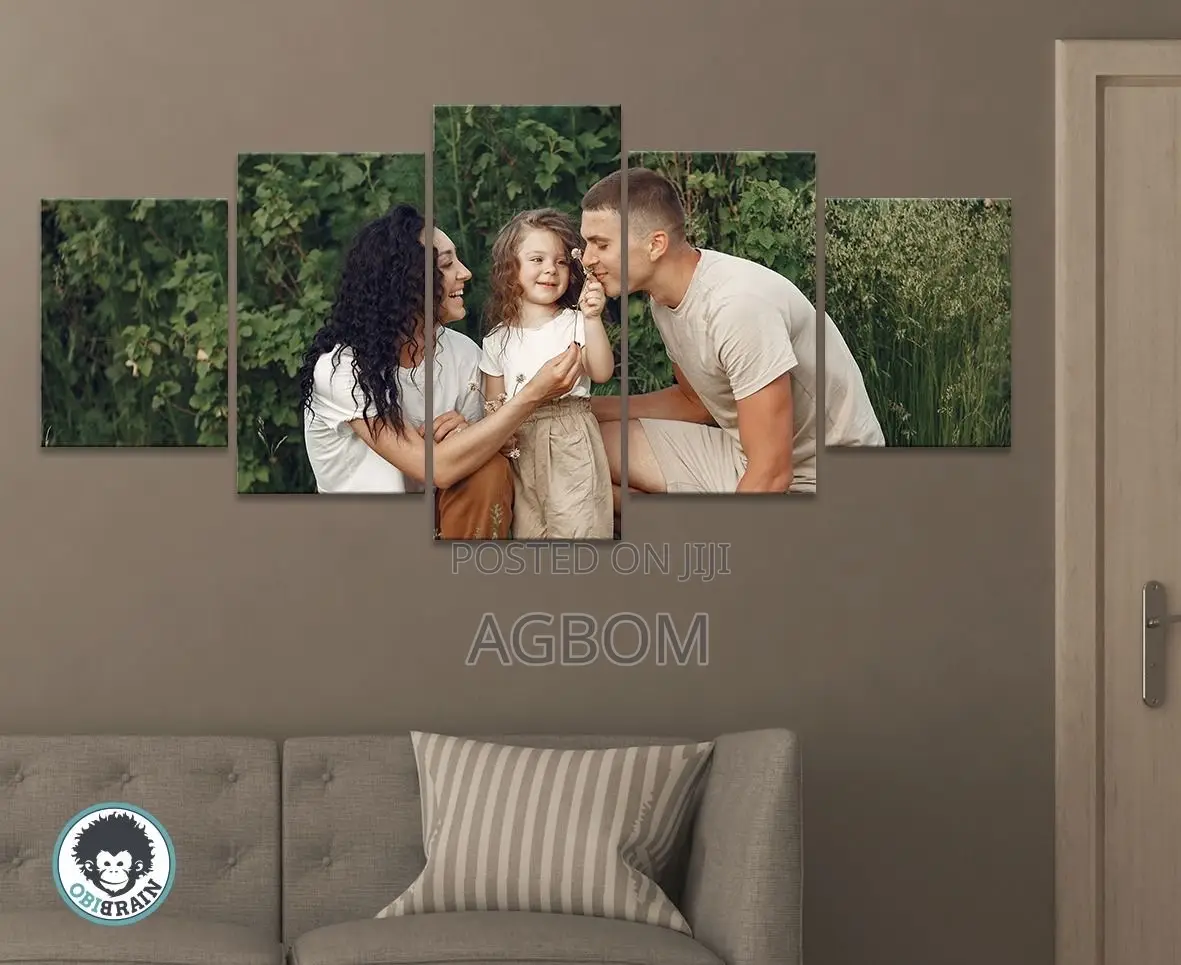5 Panel Canvas Frame