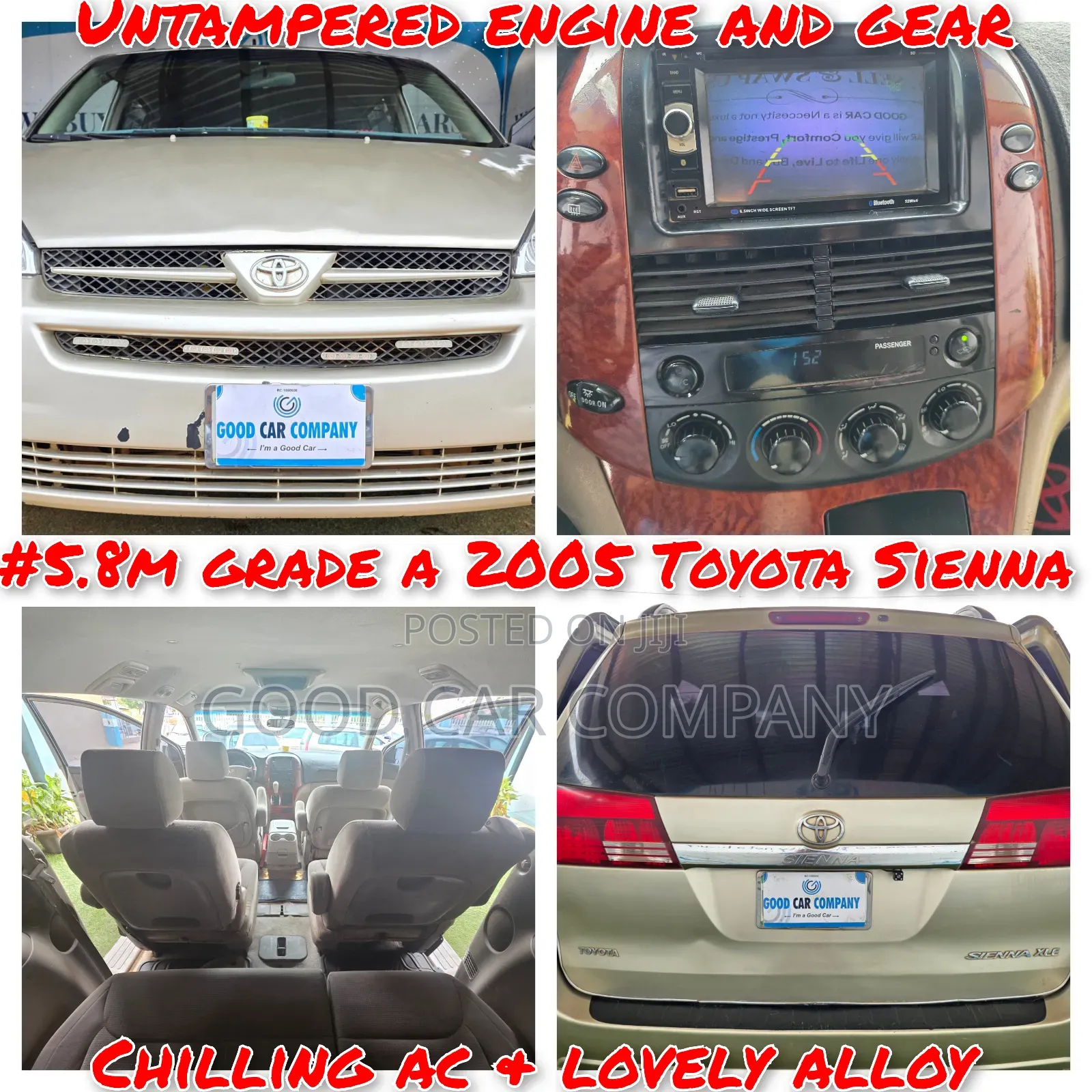 Toyota Sienna 2005 Gold