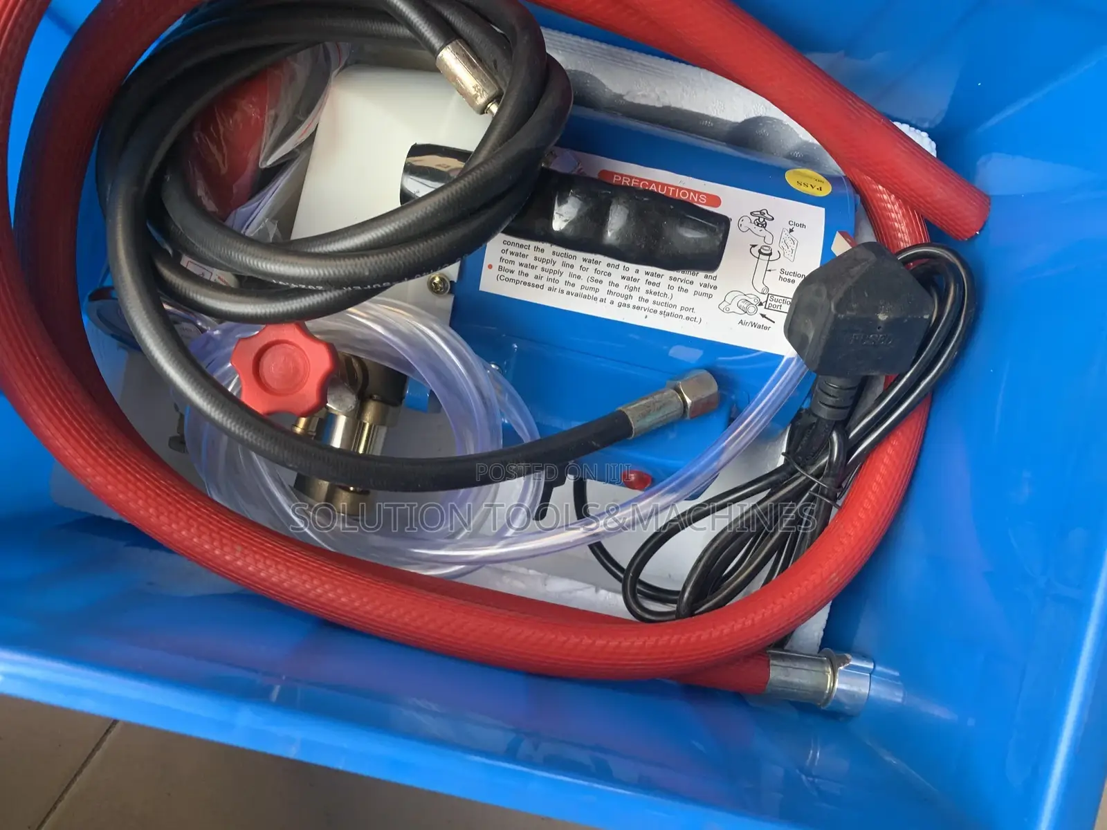 Electric Pressure Testing Bucket
