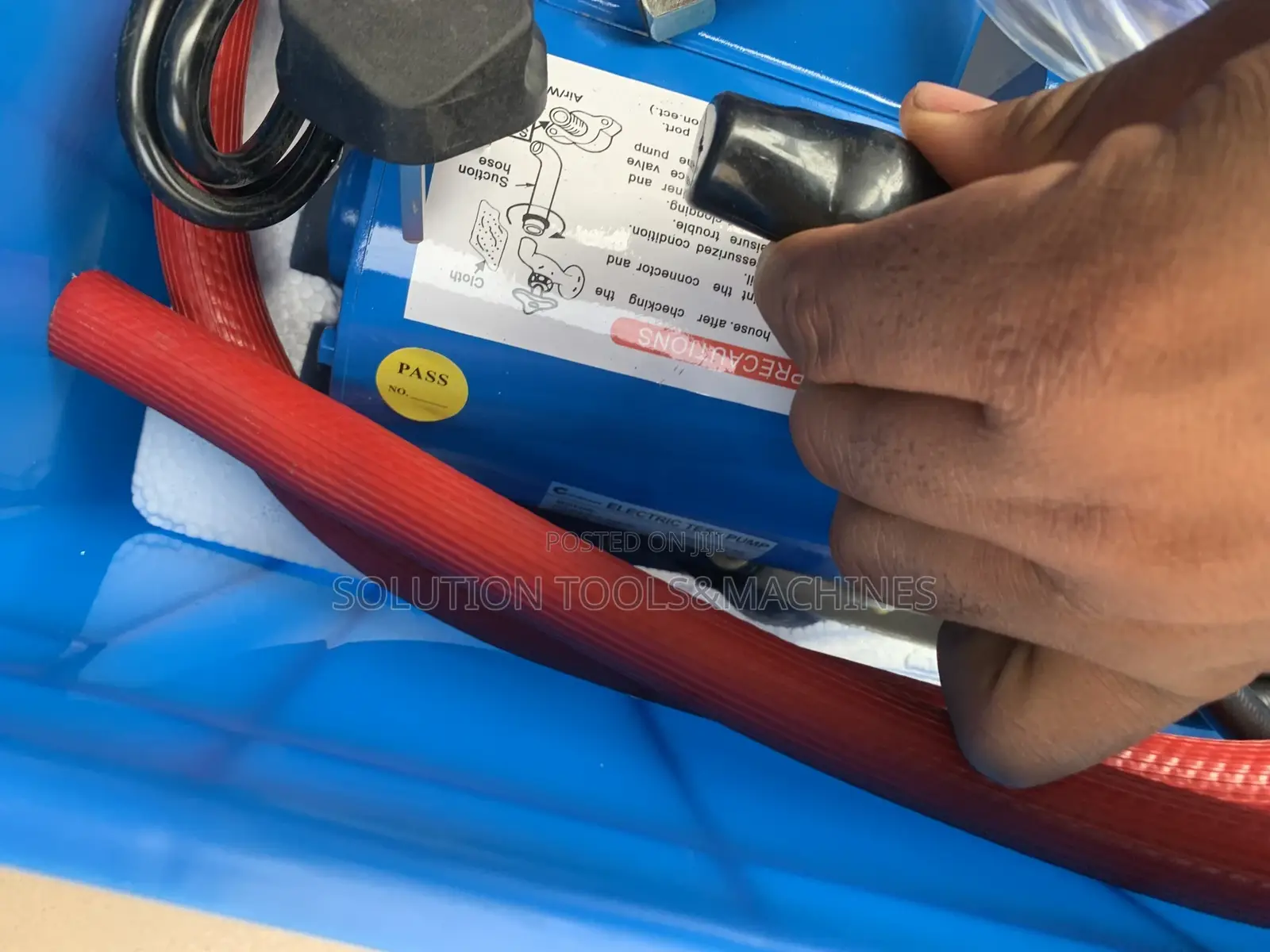 Electric Pressure Testing Bucket