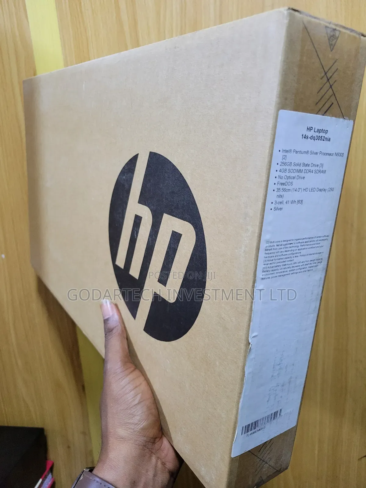 New Laptop HP 14S 4GB Intel Pentium SSD 256GB