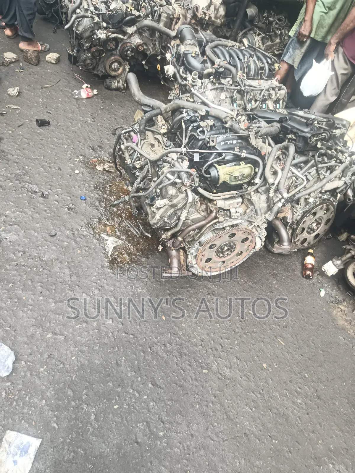 Toyota Land Cruiser Engine 3ur-fe.