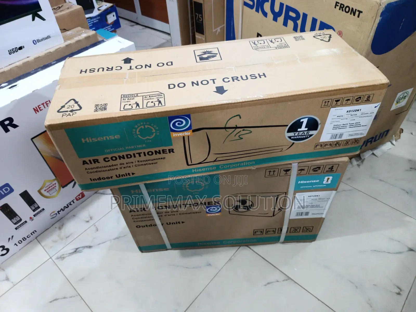 Hisense 1.5hp Silent Inverter Split Ac As12dk1