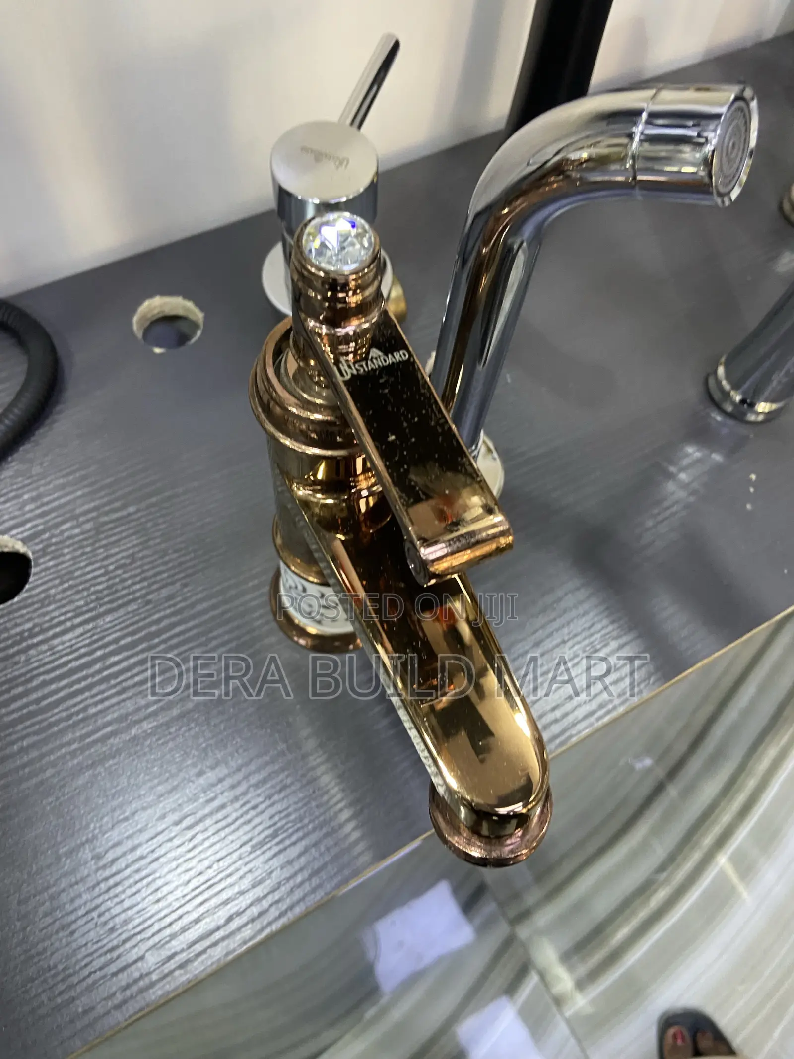 Gold Mixer Faucet