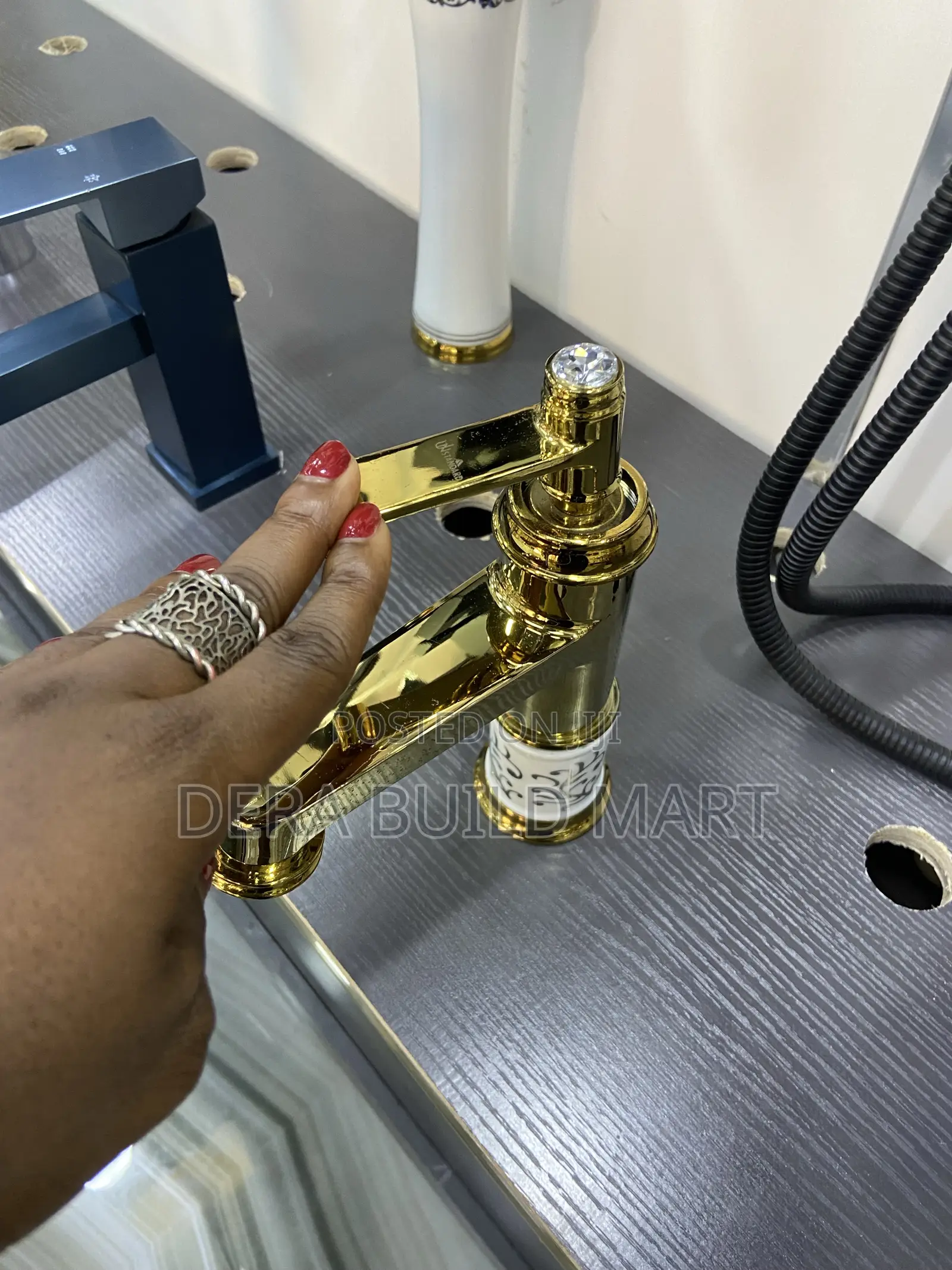 Gold Mixer Faucet