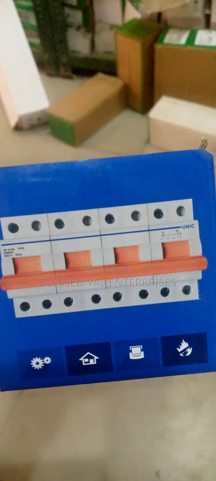 Change Over Breaker 4p 125a