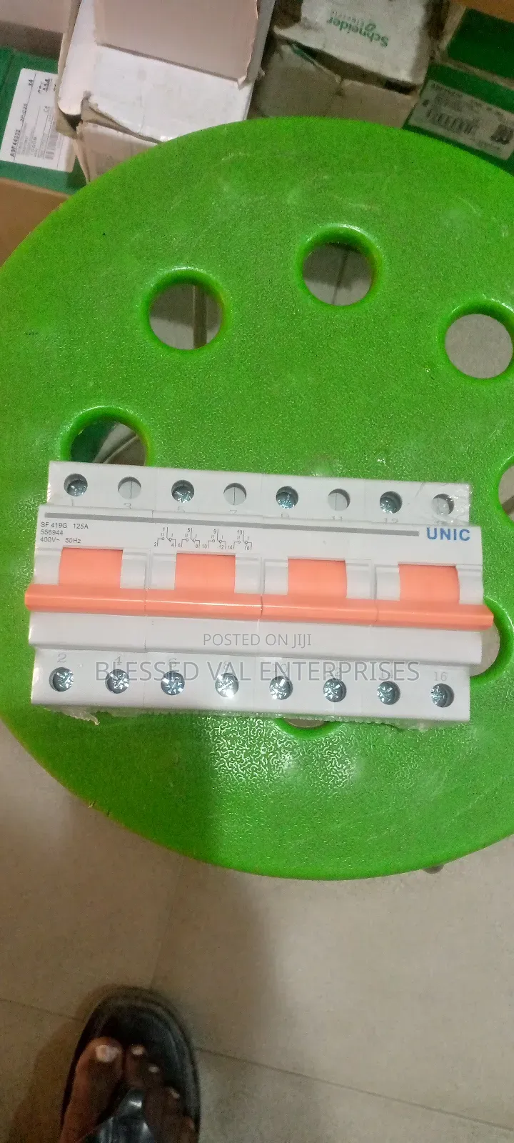 Change Over Breaker 4p 125a