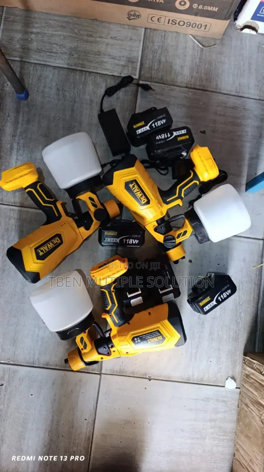 Dewalt Cordless Electric Paint Sprayer Kit