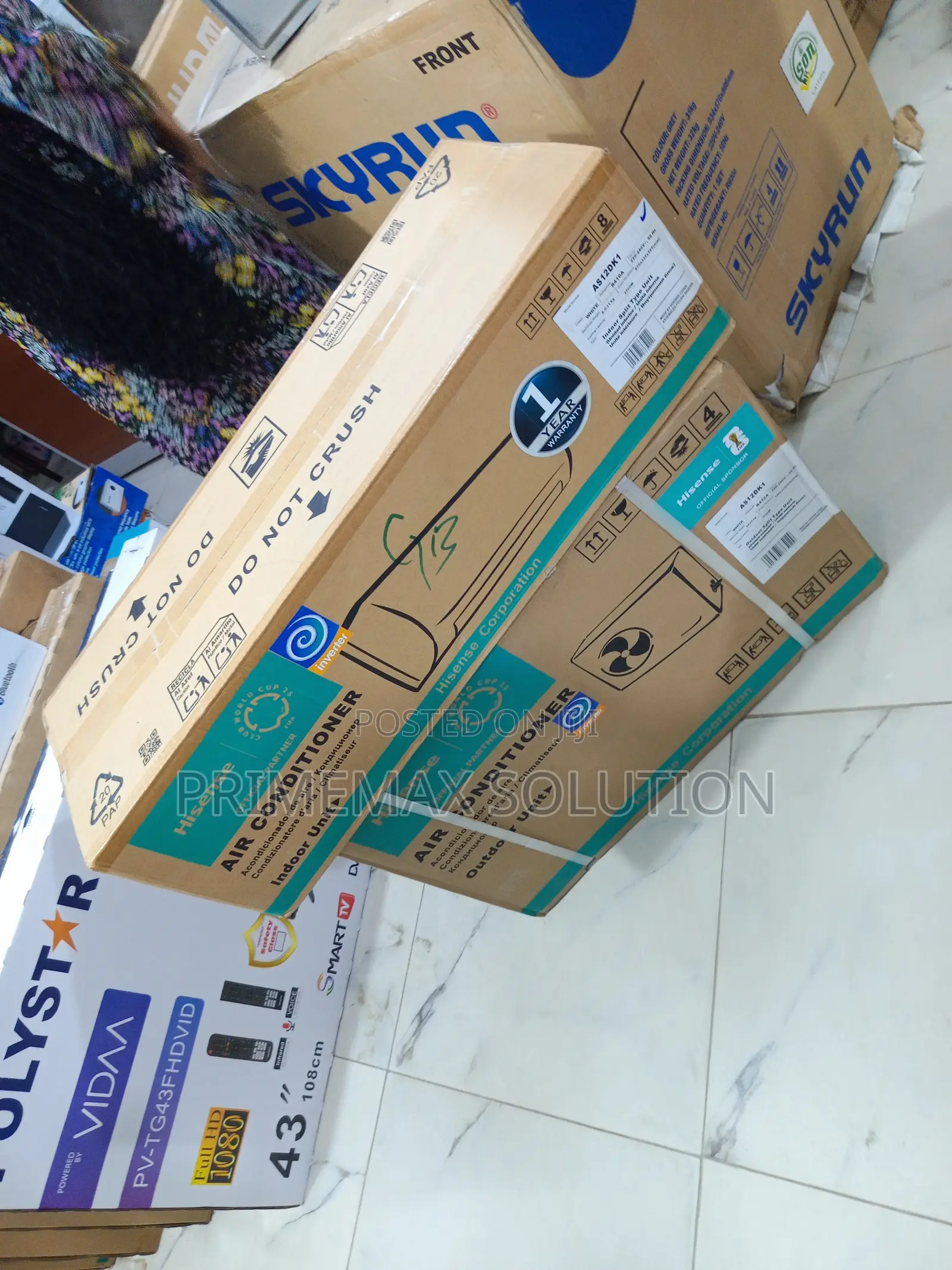 Hisense 1.5 Hp Inverter Ac As12dk1 Stable Cooling
