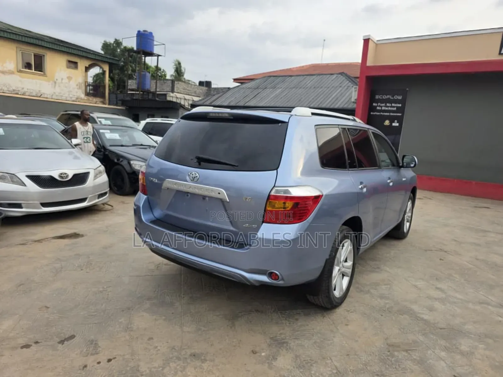 Toyota Highlander Limited 2009 Blue