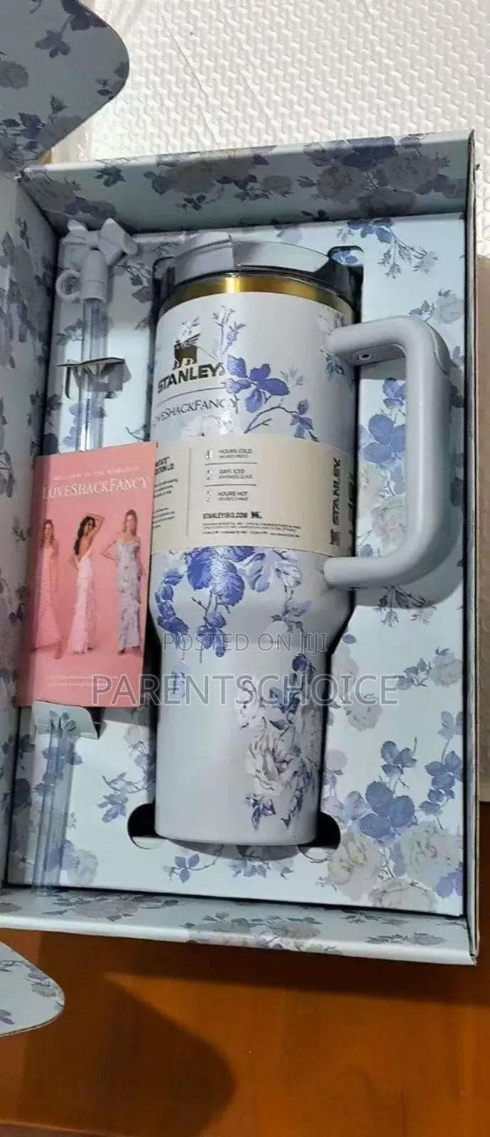 1.18l Stanley Floral Insulated Travel Tumbler With Handle