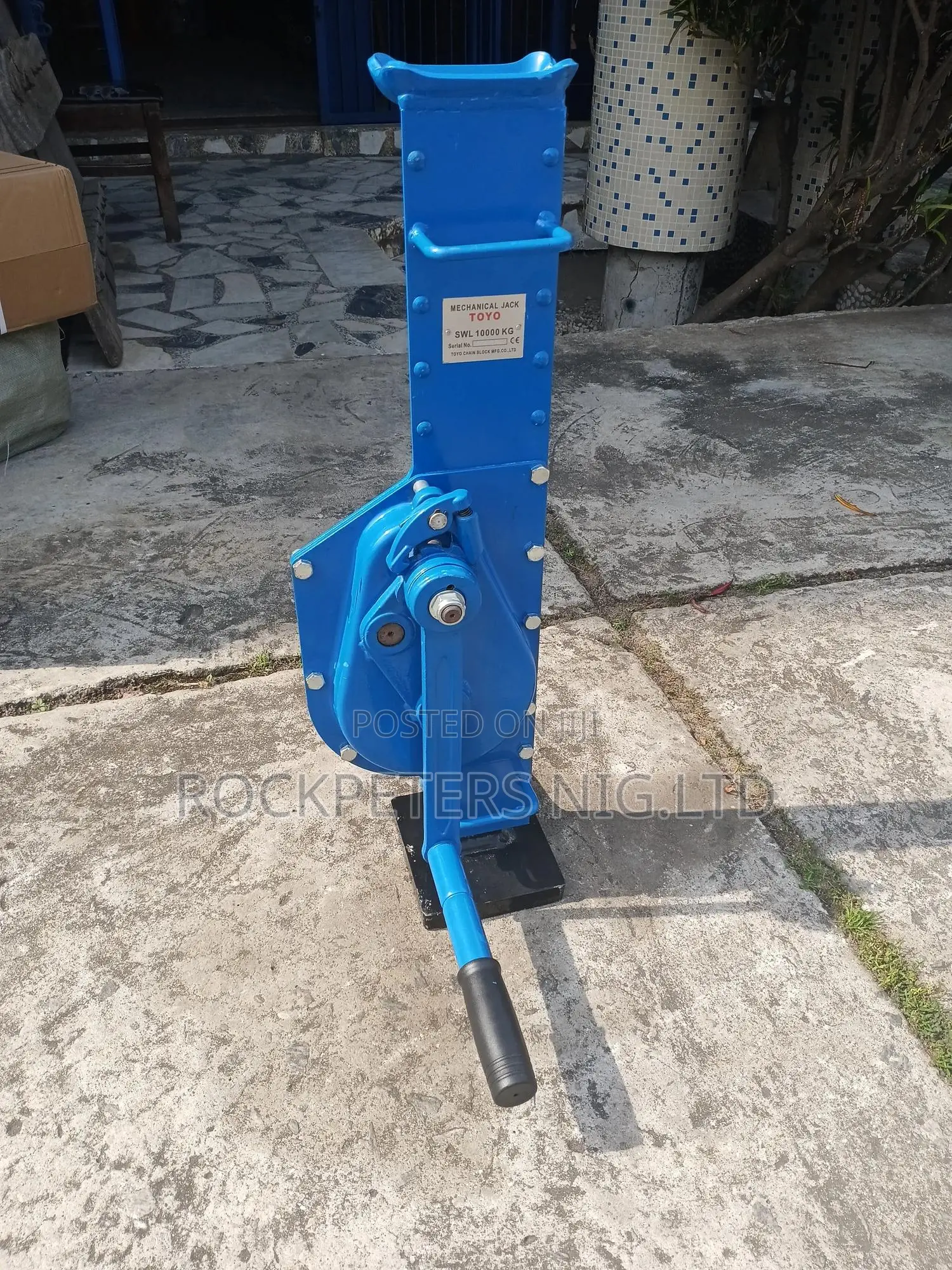 Toyo Swl10000 10tons Mechanical Steel Jack