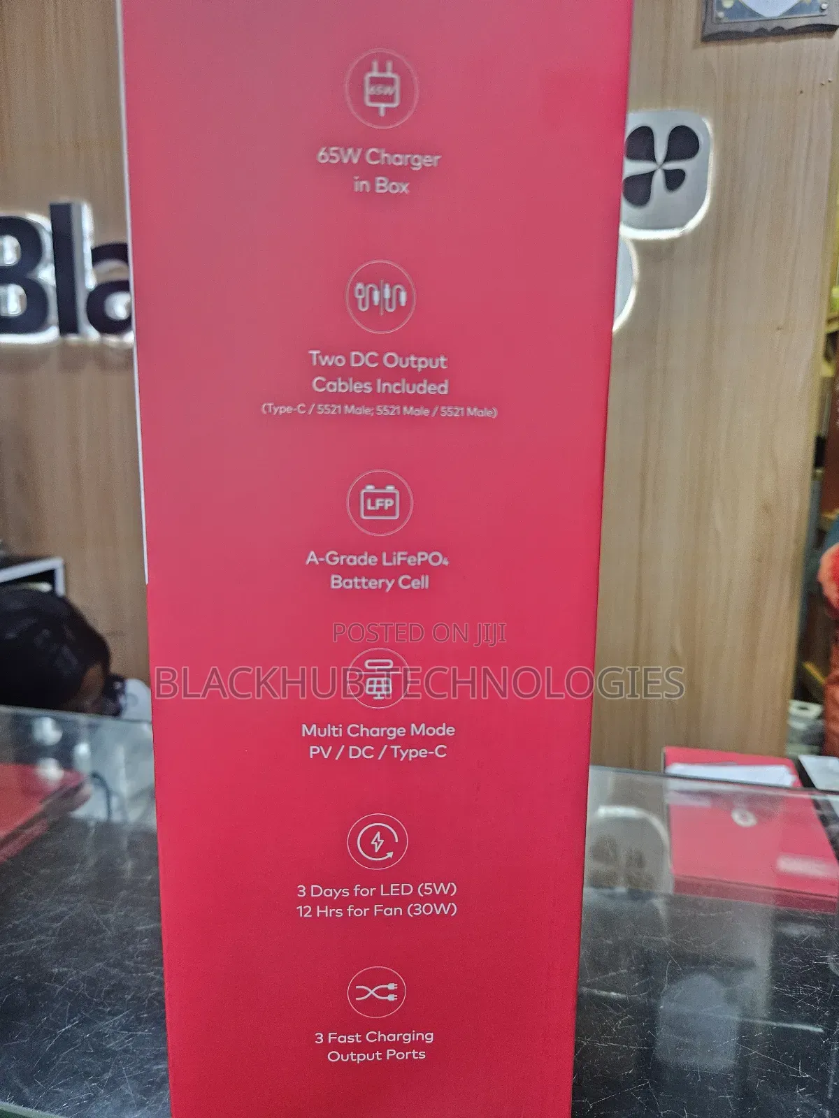Itel Power Go Iess-320t Portable Power 100,000mah 130w