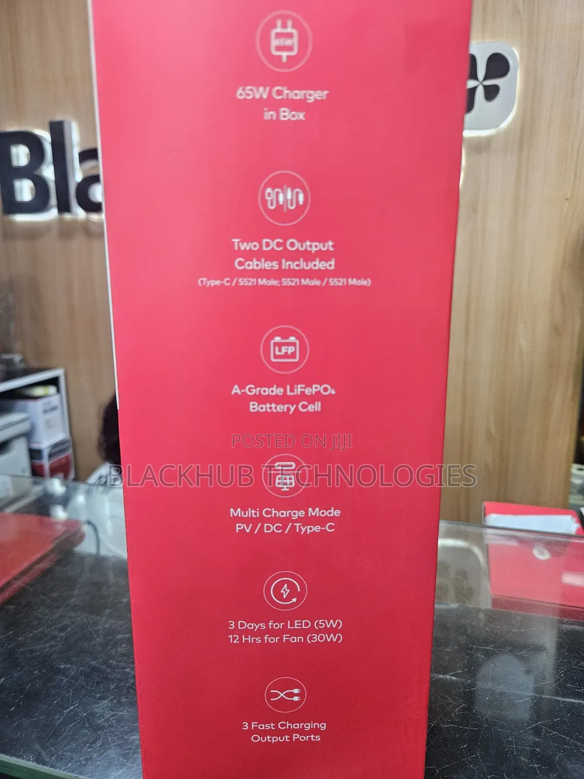 Itel Power Go Iess-320t Portable Power 100,000mah 130w
