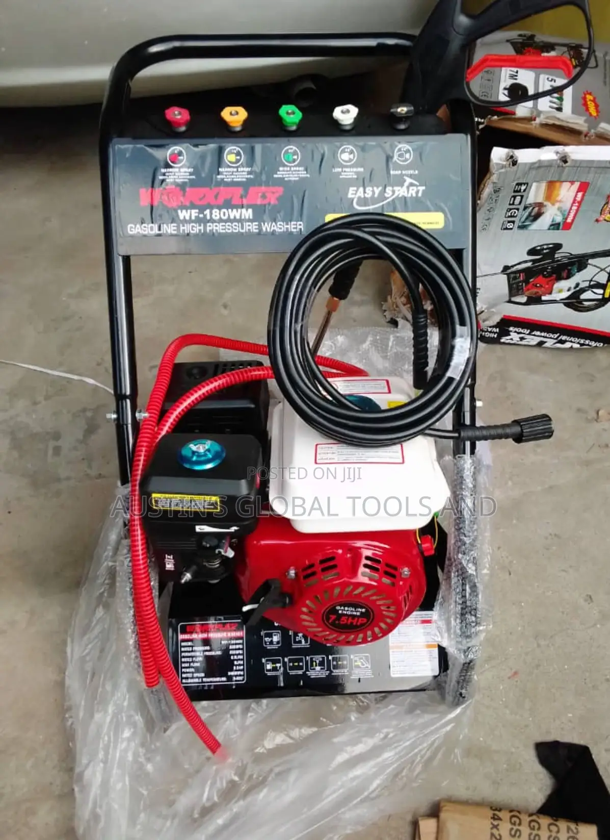 Worexflex Gasoline High Pressure Washer
