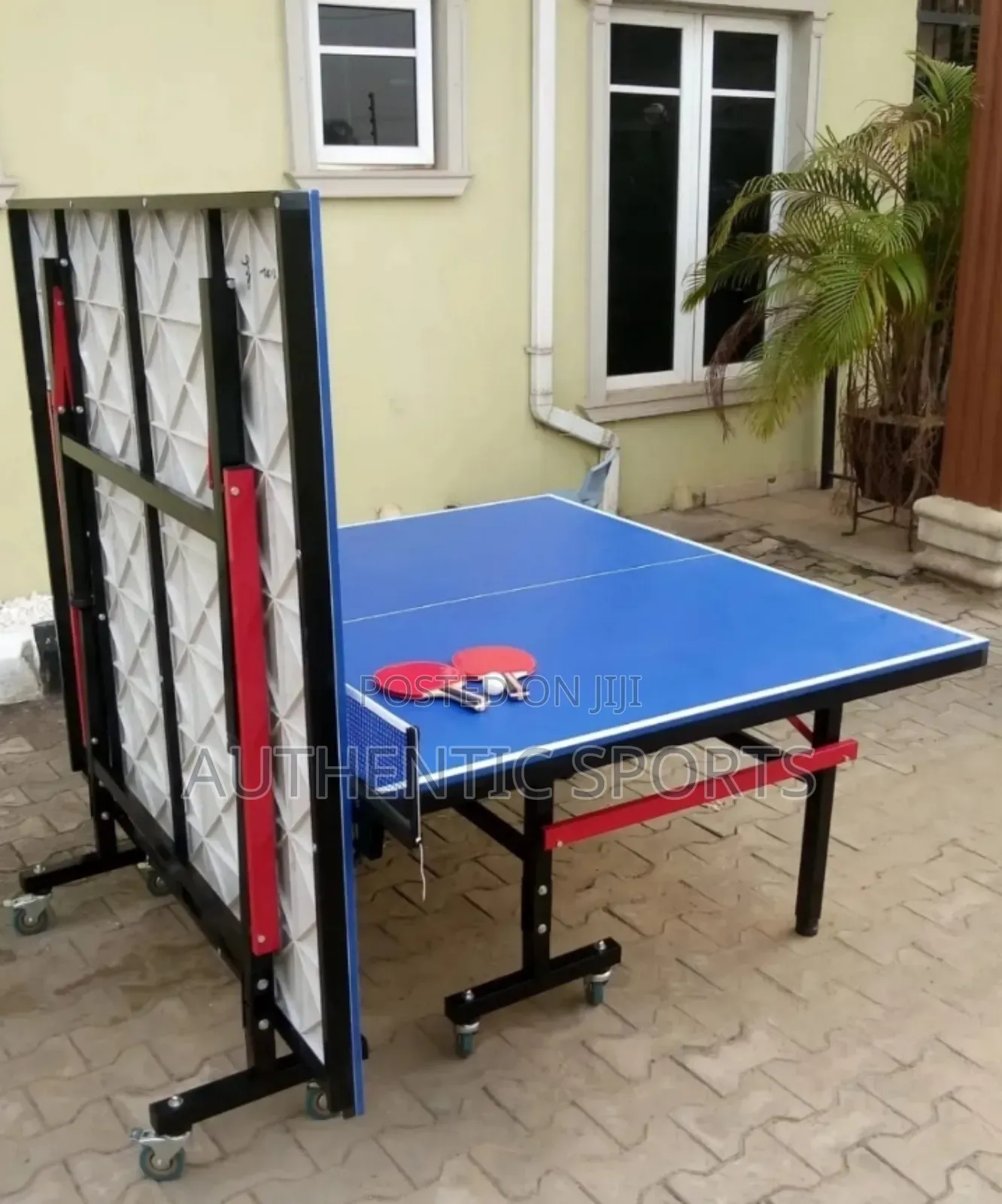 Gym Master Waterproof Outdoor Table Tennis Board With 2pcs Of Bat 3bal