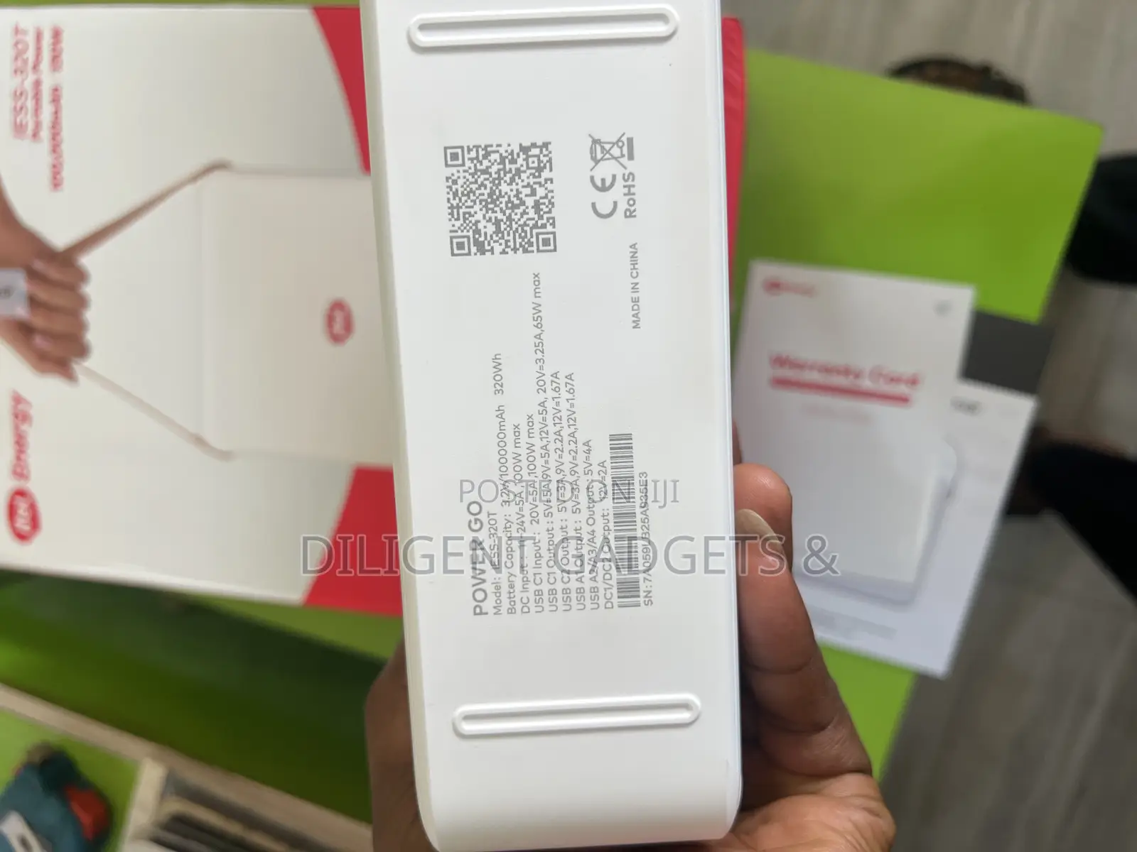 Itel Powergo Power Bank - Fast Charging, 100,000mah Original Backup