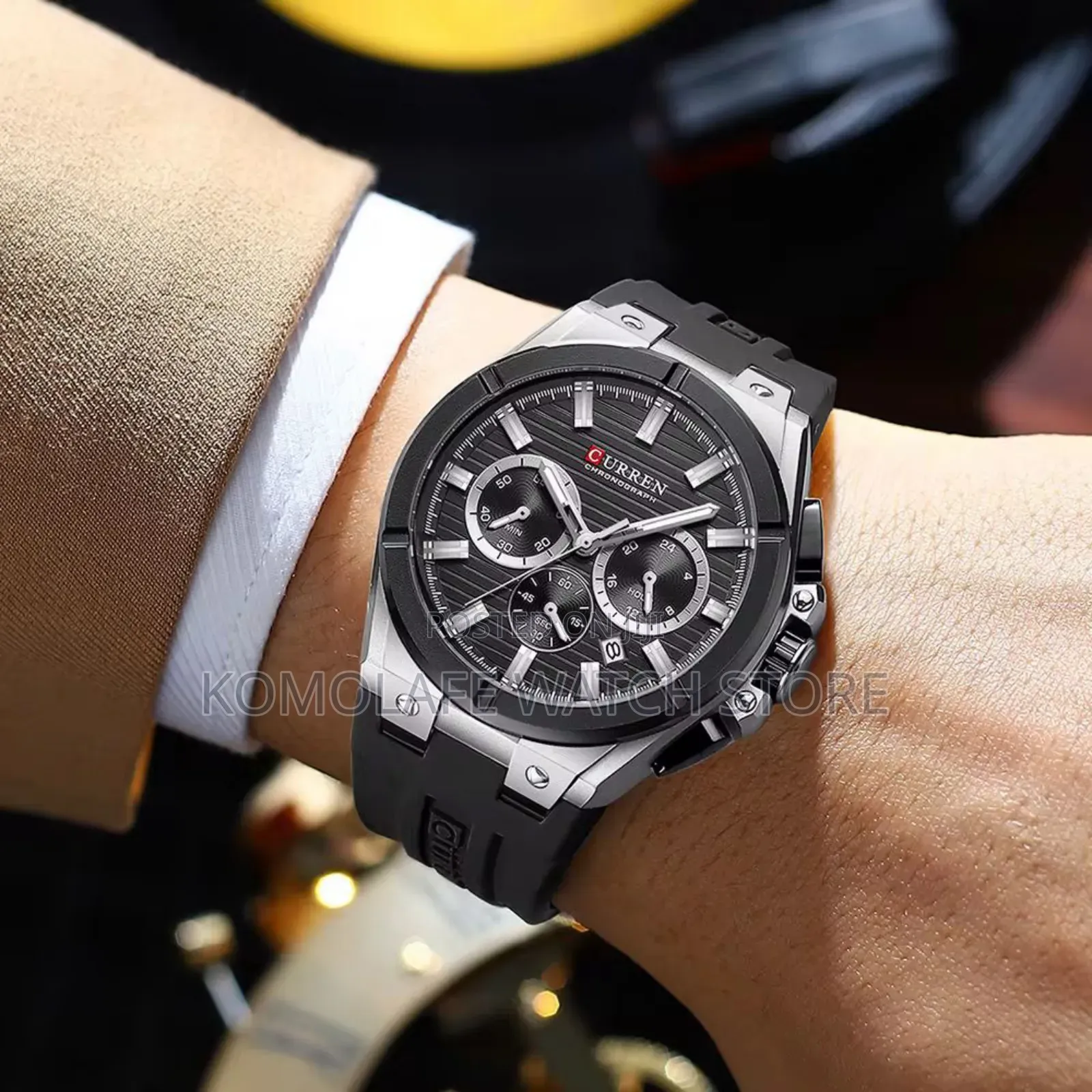 Curren Rubber Strap
